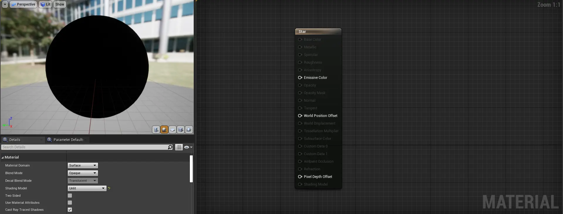 starting material