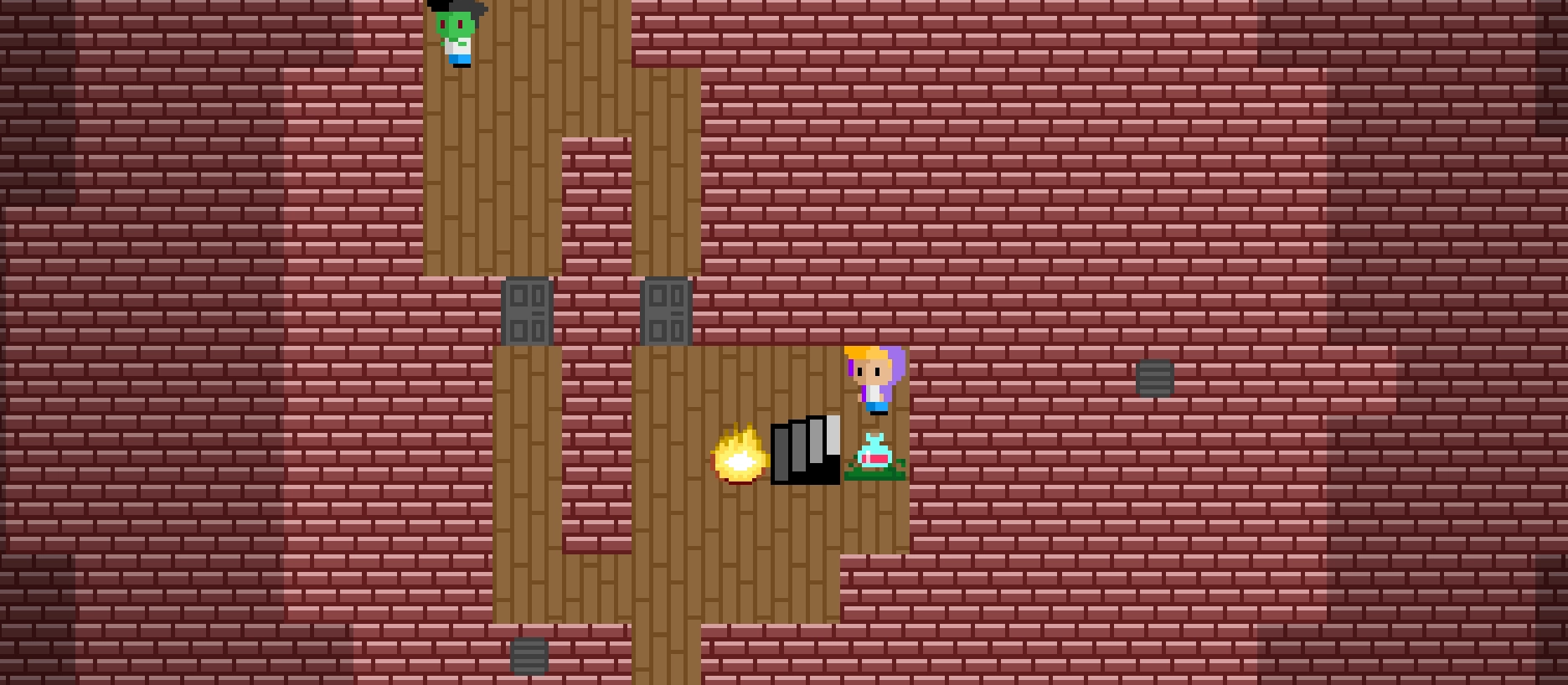 items and enemies