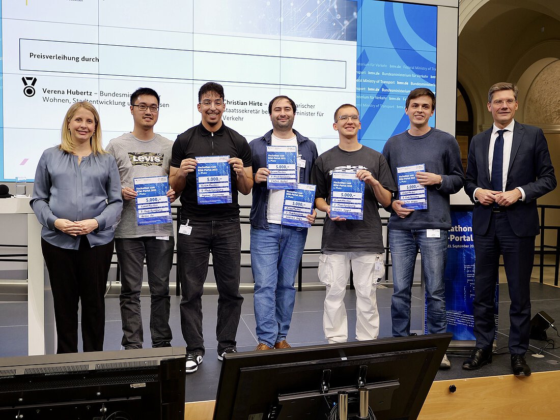 Our winning team